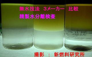 無水　非水　白土　イオン交換樹脂　ＢＤＦ製法比較